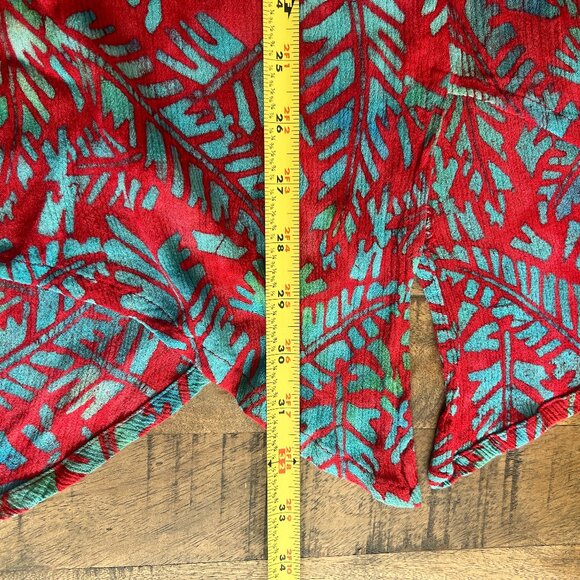 Mission Canyon One Size Pixie Hem Tunic Top In Indian Summer Art‎ to Wear Artsy - Picture 11 of 13